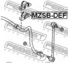 FEBEST MZSB-DEF Stabiliser Mounting